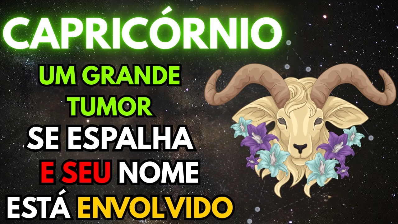 ♑🕊️ CAPRICÓRNIO – UM GRANDE RUMOR ESTÁ SE ESPALHANDO E SEU NOME ESTÁ ENVOLVIDO