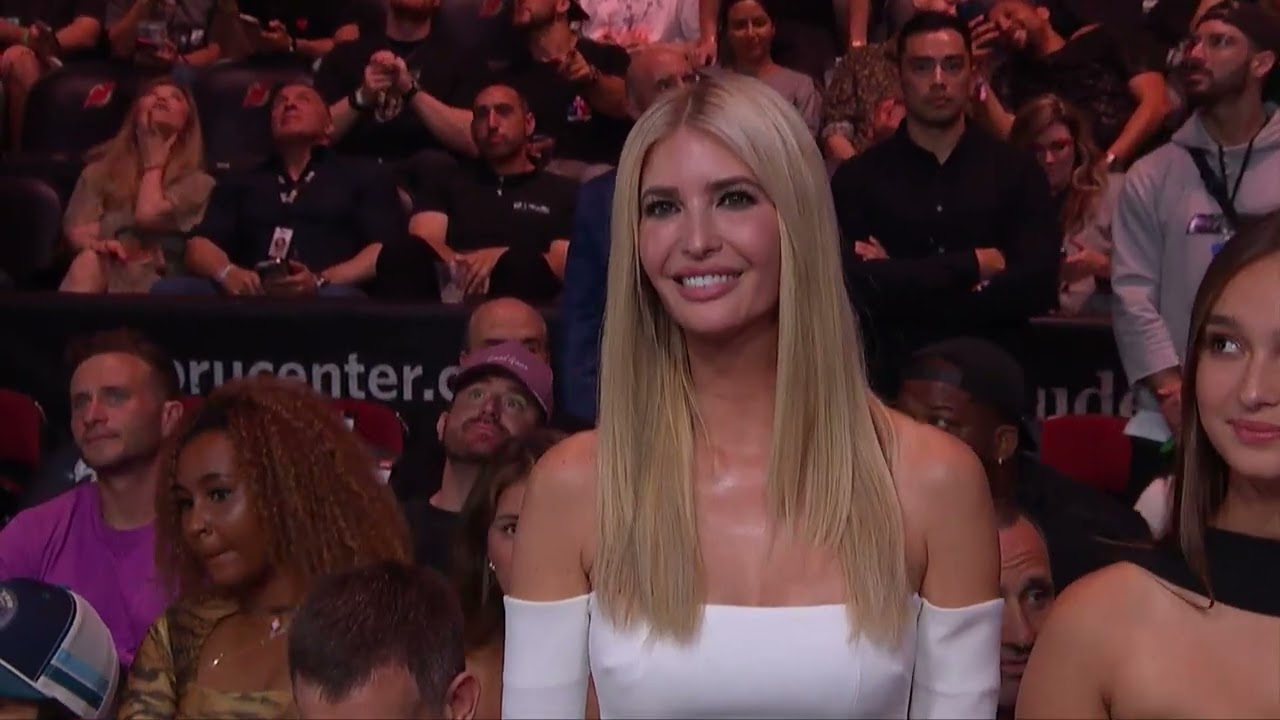 President Donald Trump at UFC 316