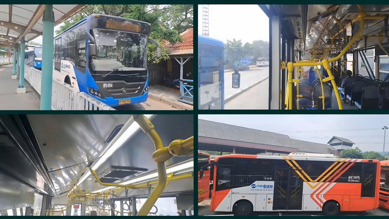 Perjalanan 49 : Ke Terminal Kampung Rambutan Naik Bus Transjakarta.