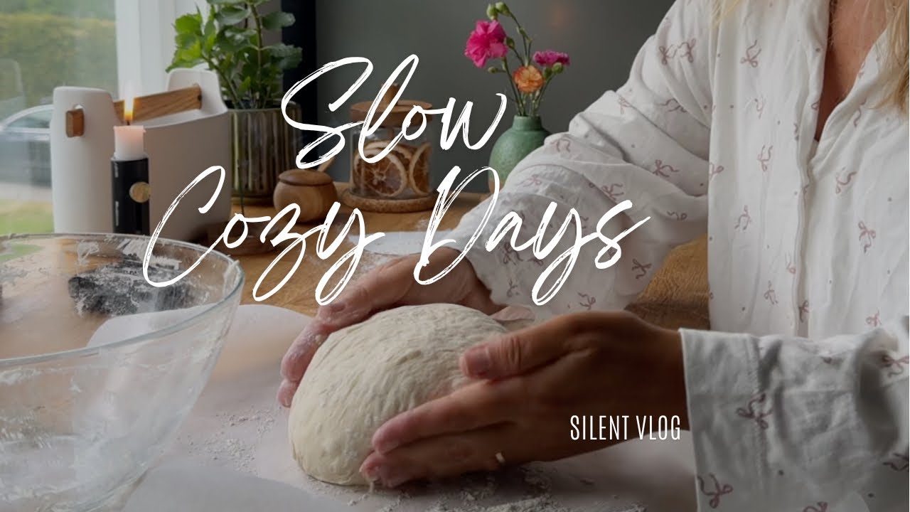 Slow Living in Oslo  🌧️ | Cozy Silent Vlog with Bread, Coffee & Rainy Day ASMR ☕️
