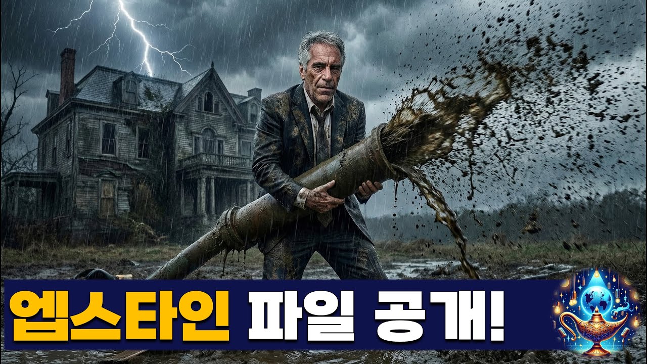시궁창 마냥 터진 엡스타인 파일!