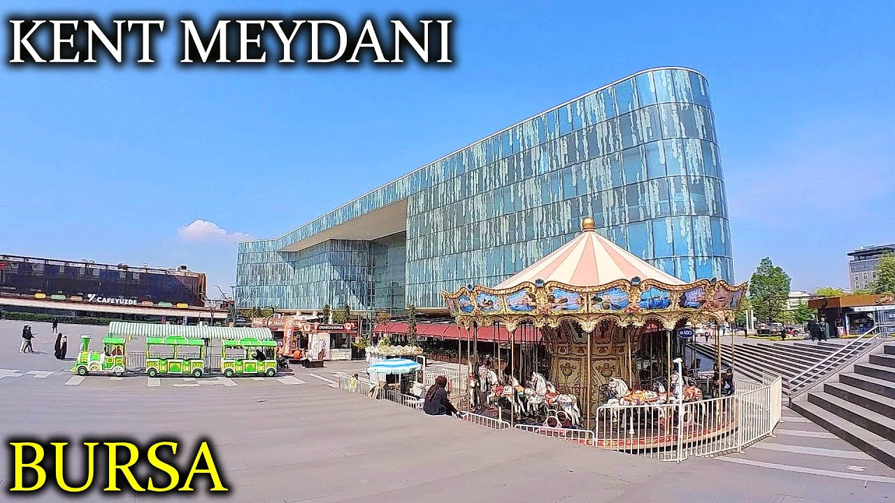 BURSA KENT MEYDANI VE ÇEVRESİ - OSMANGAZİ MEYDANI - BURSA CITY WALKING TOUR - BURSA 2025 VLOG