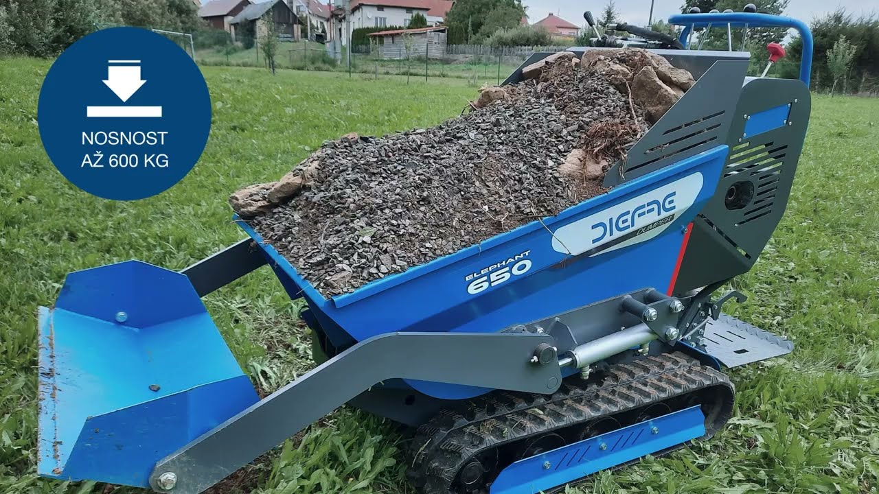 Profesionální mini dumper DIEFFE