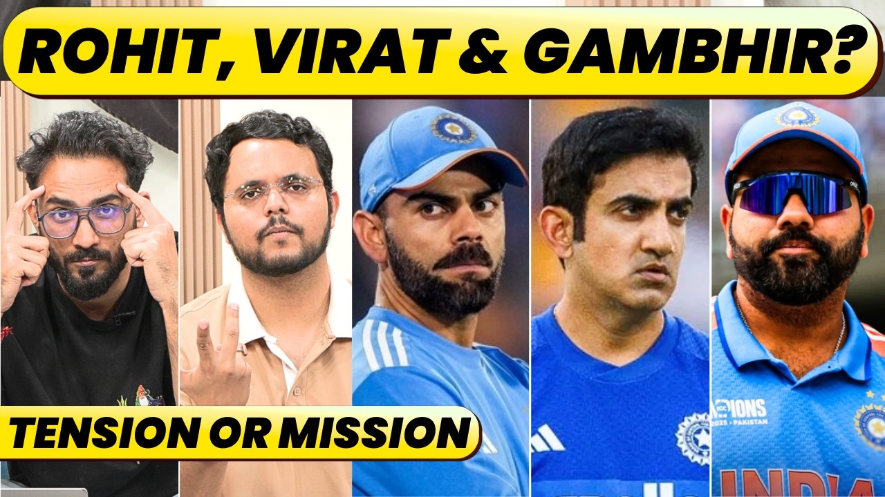 ROHIT, VIRAT & GAMBHIR. 'PERSONAL MILESTONE DIG BY GAMBHIR'. MISSION 2027 ODIWC OR TENSION?