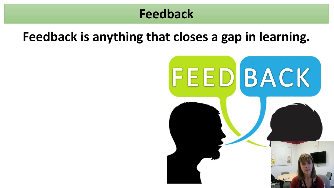 Learning Intentions, Success Criteria and Feedback