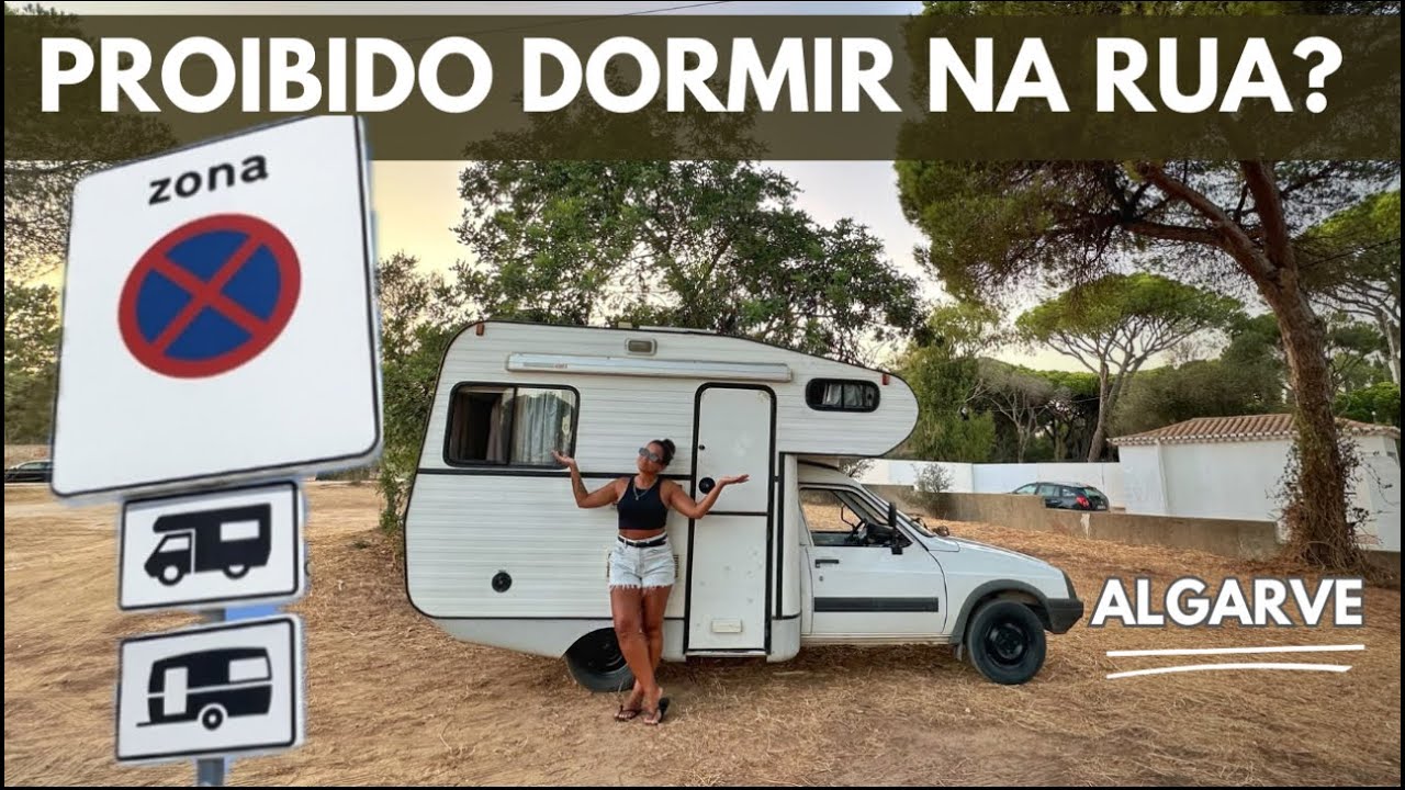 Como &eacute; DORMIR e ESTACIONAR de MOTORHOME em PORTUGAL