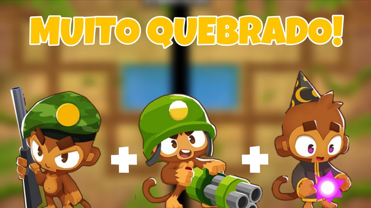 A MELHOR combinação do BLOONS TD BATTLES 2