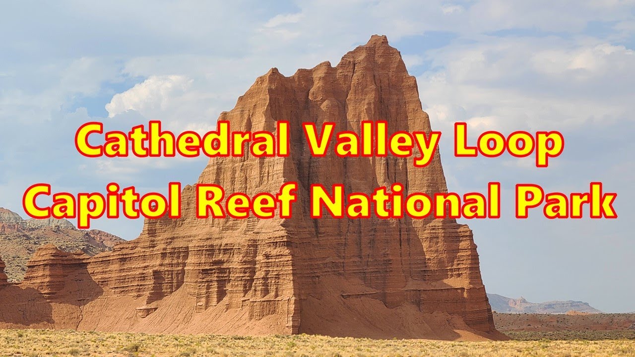 DRIVING THE CATHEDRAL VALLEY LOOP AT CAPITOL REEF NATIONAL PARK WITH OUR TOYOTA 4RUNNER