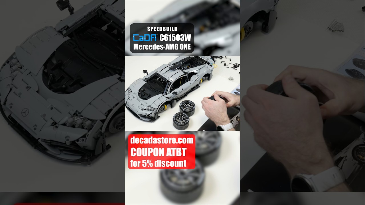 CADA Merdeces AMG ONE Speedbuild | Cada C61503W Timelapse | CaDA 2025 Showcase | RC Sport Car