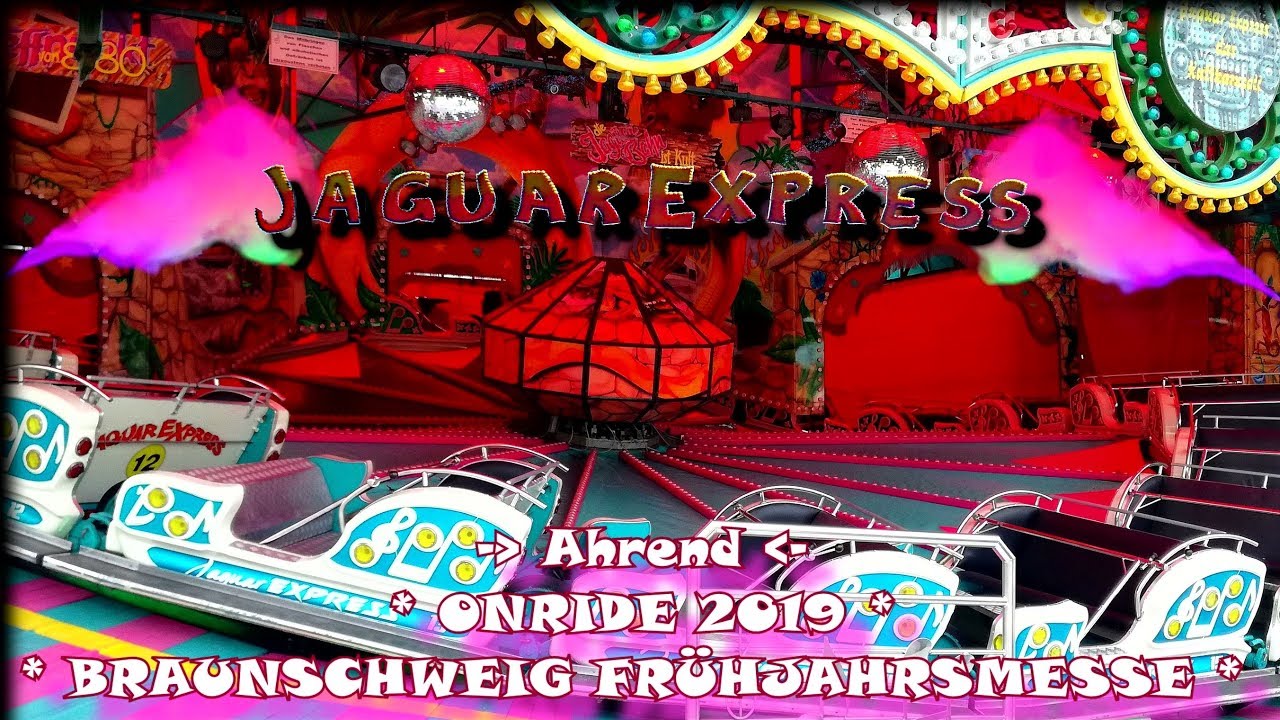 JAGUAR EXPRESS AHREND KIRMES ONRIDE KERMIS BRAUNSCHWEIG FRÜHJAHRSMESSE 2019