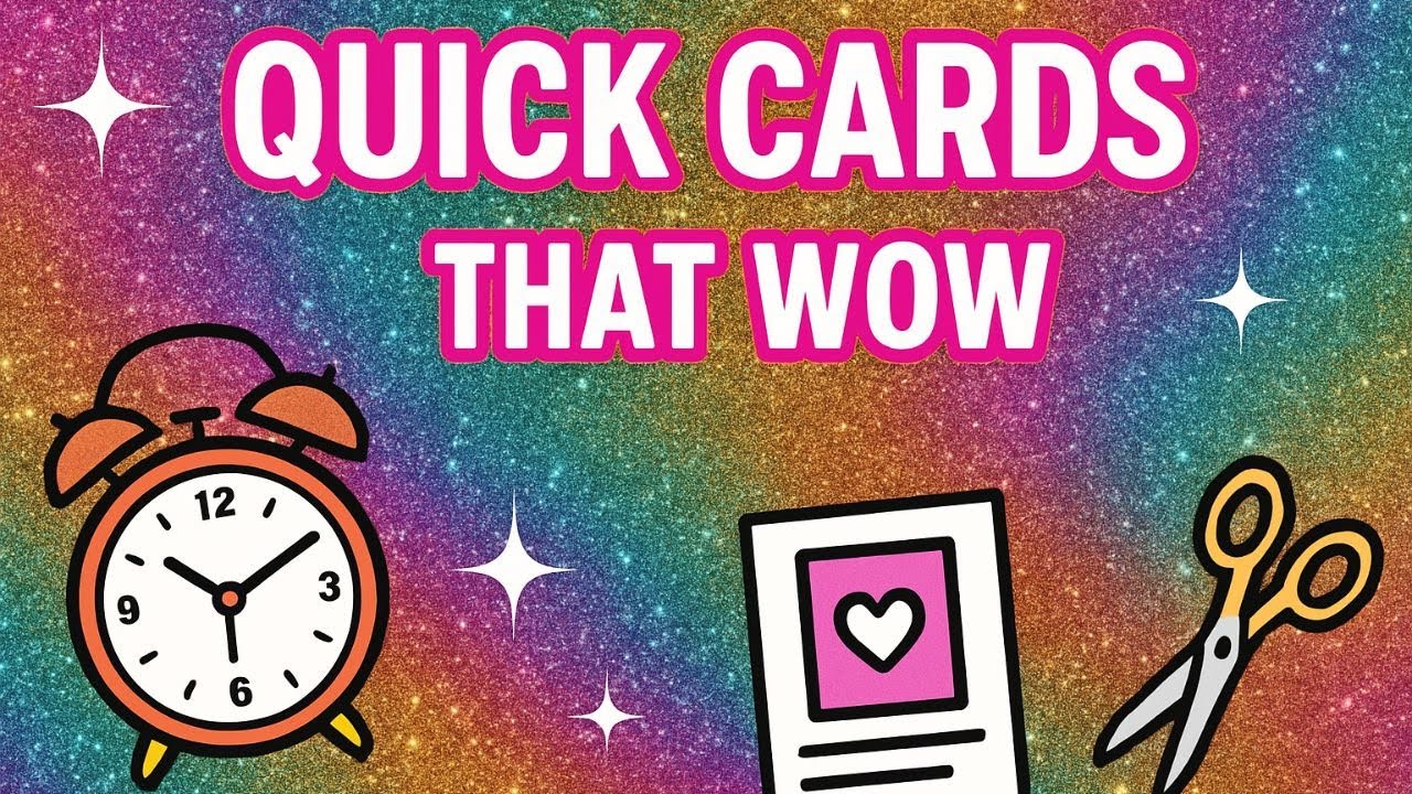 The EASIEST Way to Make Jaw-Dropping Cards 😲 AND Use Up Busy Paper Stash! 🗂️🔥
