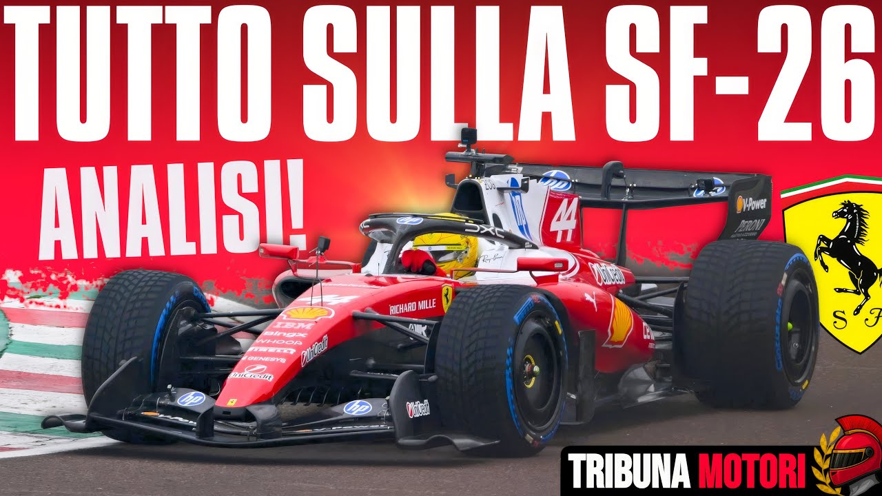 🔥ANALISI FERRARI SF-26! CON QUESTA VETTURA POSSIAMO LOTTARE?