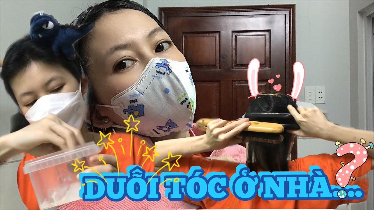 Duỗi tóc tại nhà cùng mình !