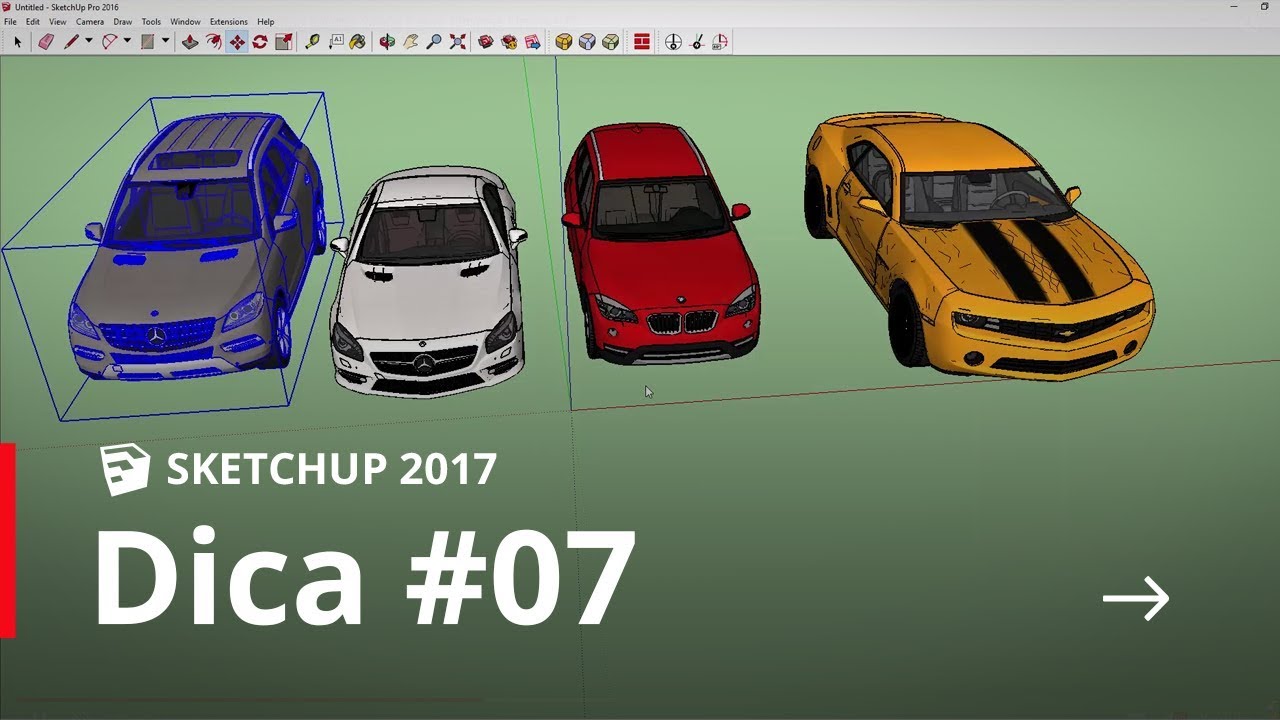 SketchUp - Dica#07 - Deixar Arquivo Muito Mais Leve (Purge Unused)