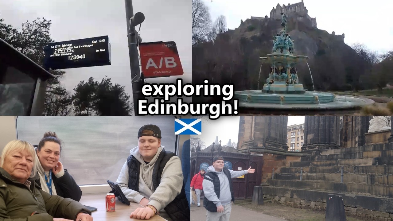 Edinburgh was breathtaking! - exploring the city via transport (25/01/26)
