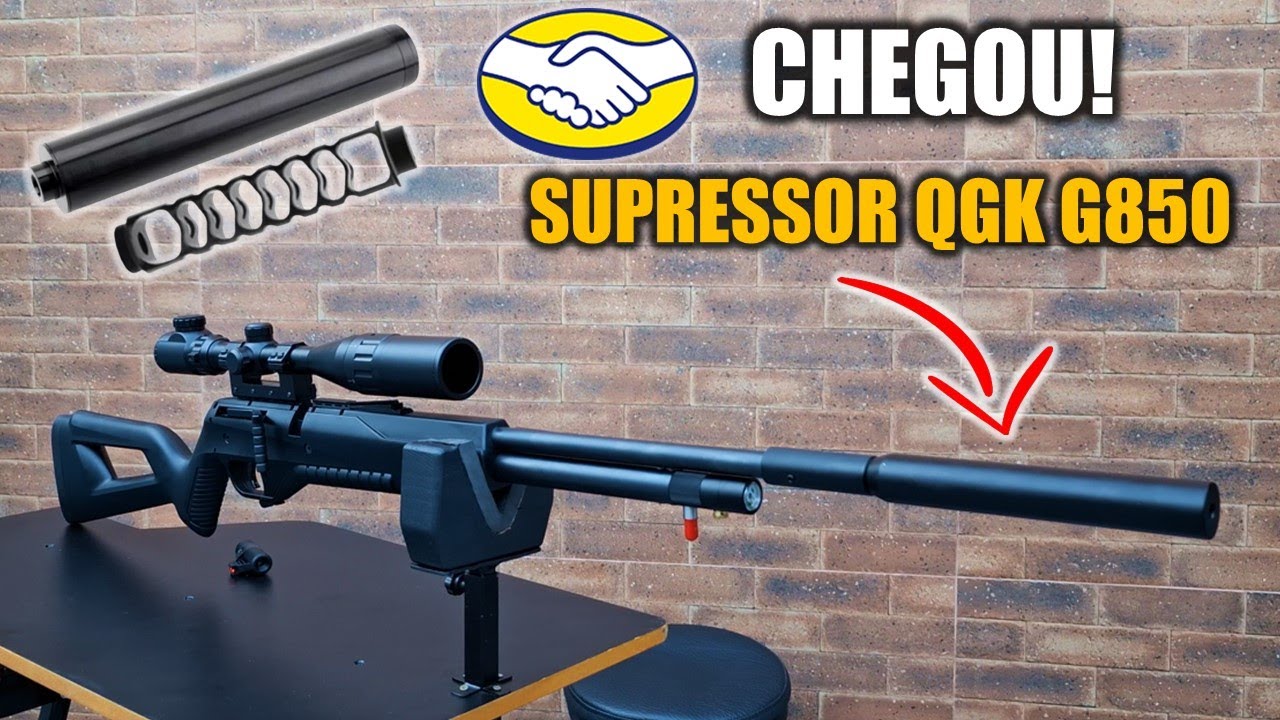 QGK G850 COM SUPRESSOR MAGNUM AIRGUNS