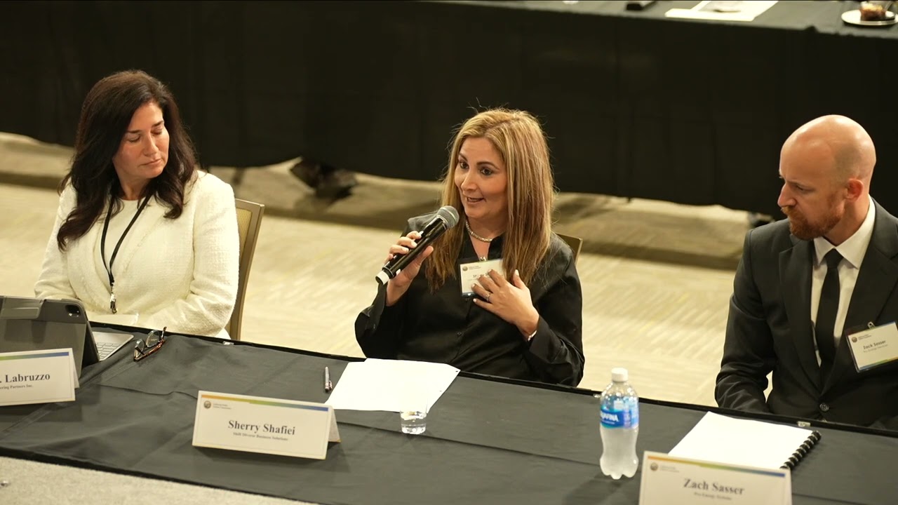 2024 CPUC Supplier Diversity En Banc - Supplier Pannel - Sherry Shafiei