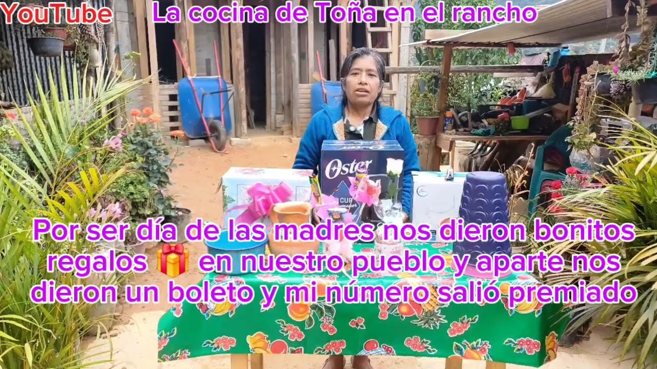 Les comparto los bonitos regalos 🎁 que recibí el día de las madres en mi rancho