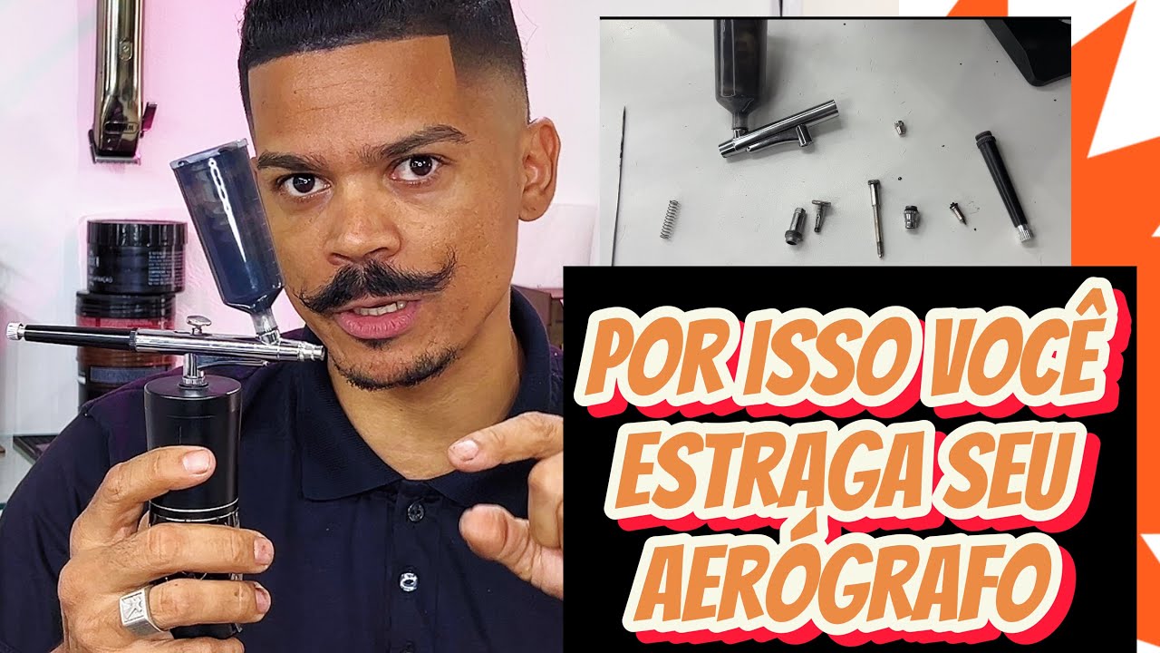 Não estrague seu aerógrafo com esse erro fatal