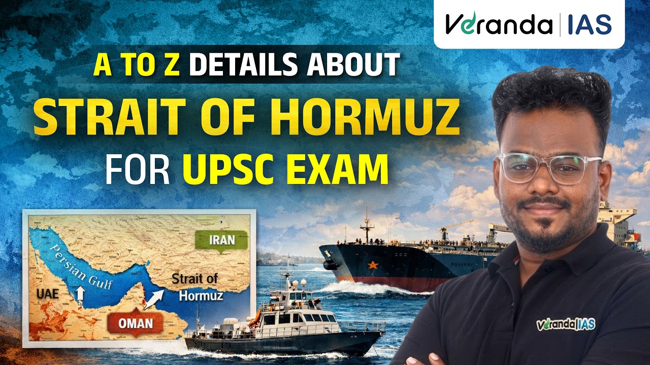 All about Strait of Hormuz | LPG Crisis in India | Ashiq bro Current Affairs in Tamil | Veranda IAS