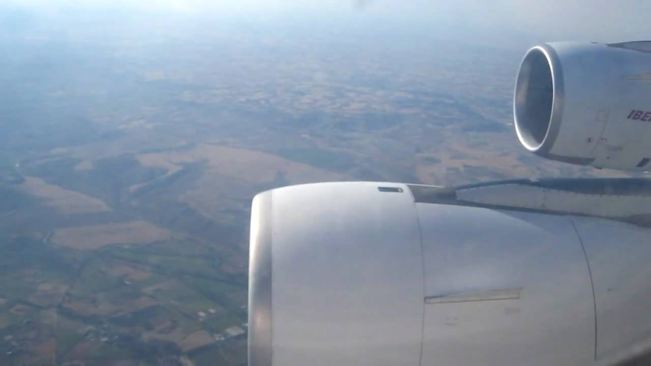 ATERRIZAJE BARAJAS (MADRID) iberia 340-600
