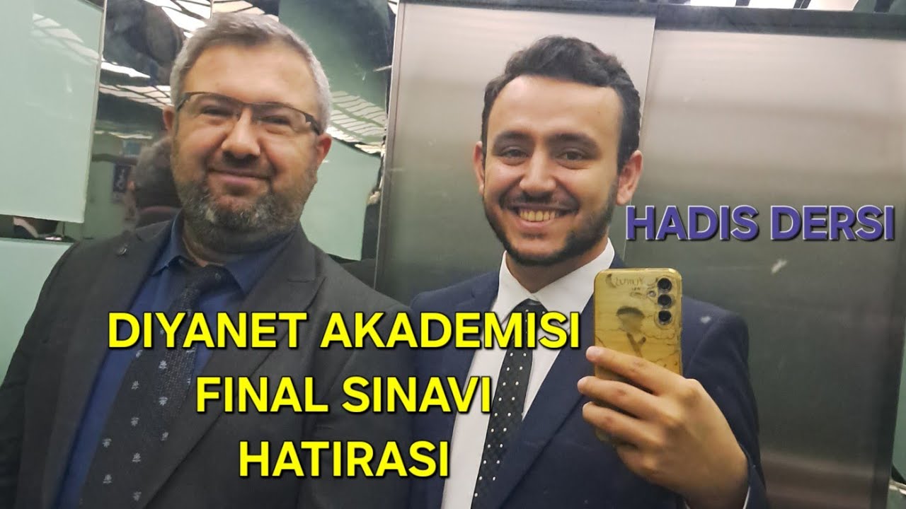 Diyanet Akademisinde Hadis sinavina hazırlanıyoruz. Hatira niyetine bir video (abone lazim acil pls)