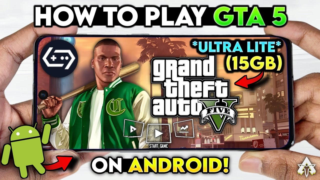 🔥 HOW TO PLAY GTA 5 ULTRA LITE VERSION ON ANDROID WINLATOR | GTA 5 MOBILE GAMEPLAY!