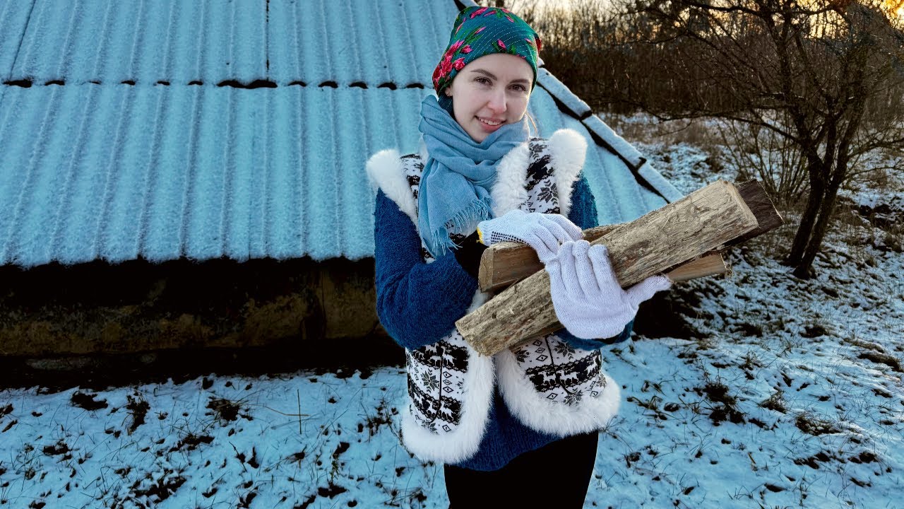 My Quiet and Lonely Cold Winter Days in the Countryside