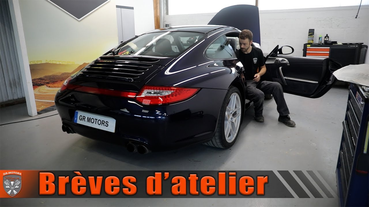 Brèves d'atelier, Porsche 997, Porsche 993, Coccinelle...