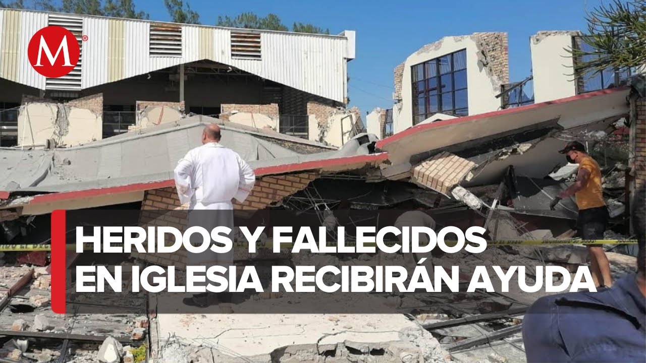 Gobierno de Cd. Madero estará a cargo de gastos hospitalarios y funerarios tras derrumbe de iglesia