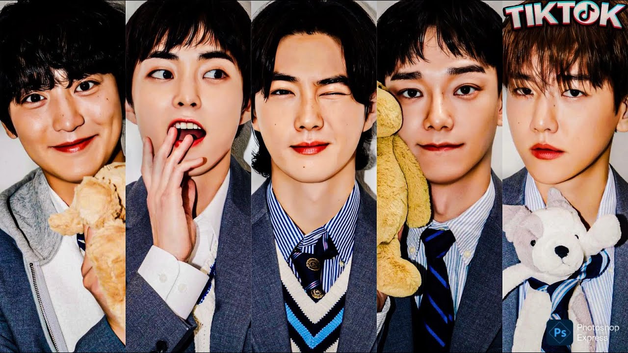 EXO TIKTOK COMPILATION FOR@k-popR3actions
