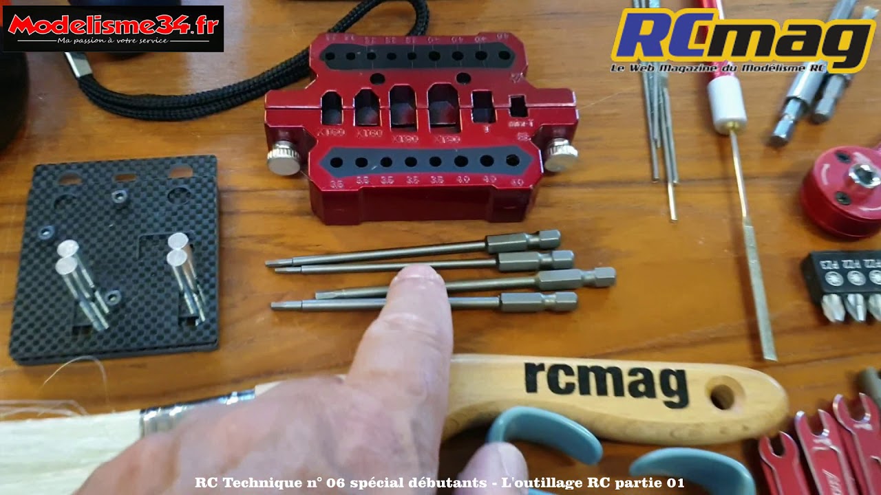 L'outillage RC partie 01 - RC Technique spécial débutants n° 06