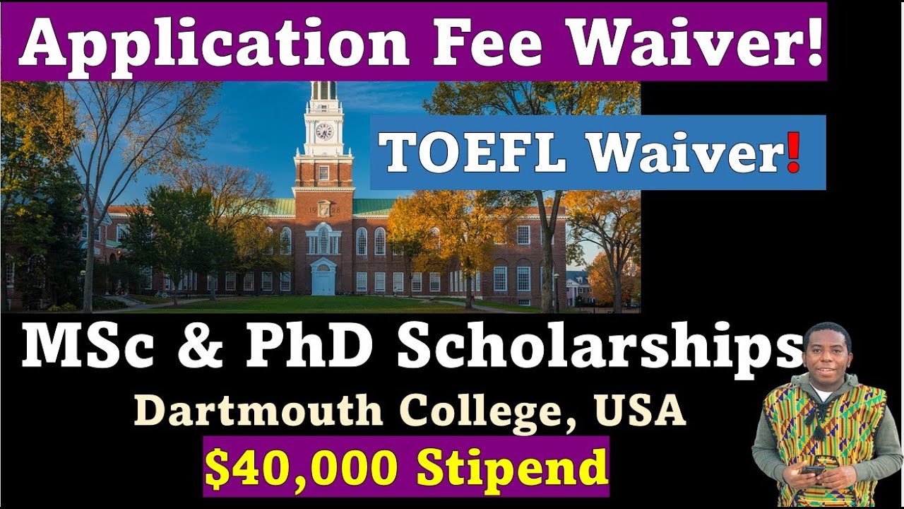 $40,000 Stipend I IELTS Waiver I  GRE Waiver I Graduate Scholarship in US