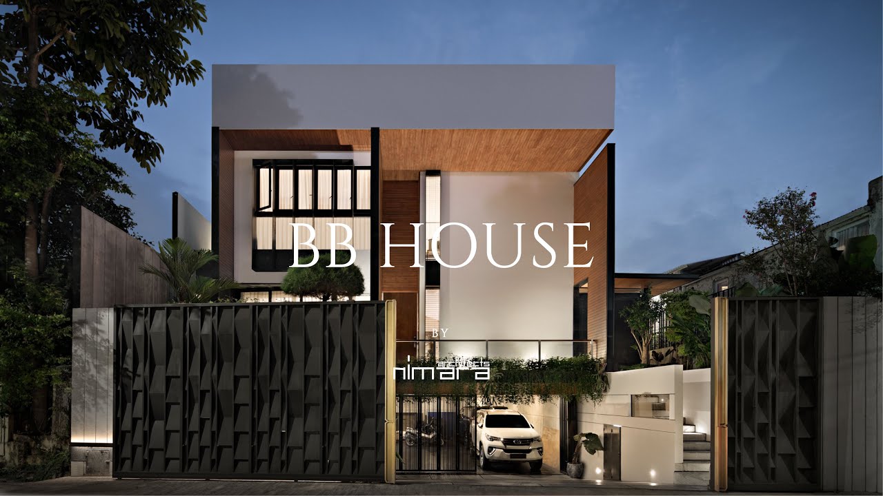 Inside a Sophisticated Modern House with Tropical Principles | BB House