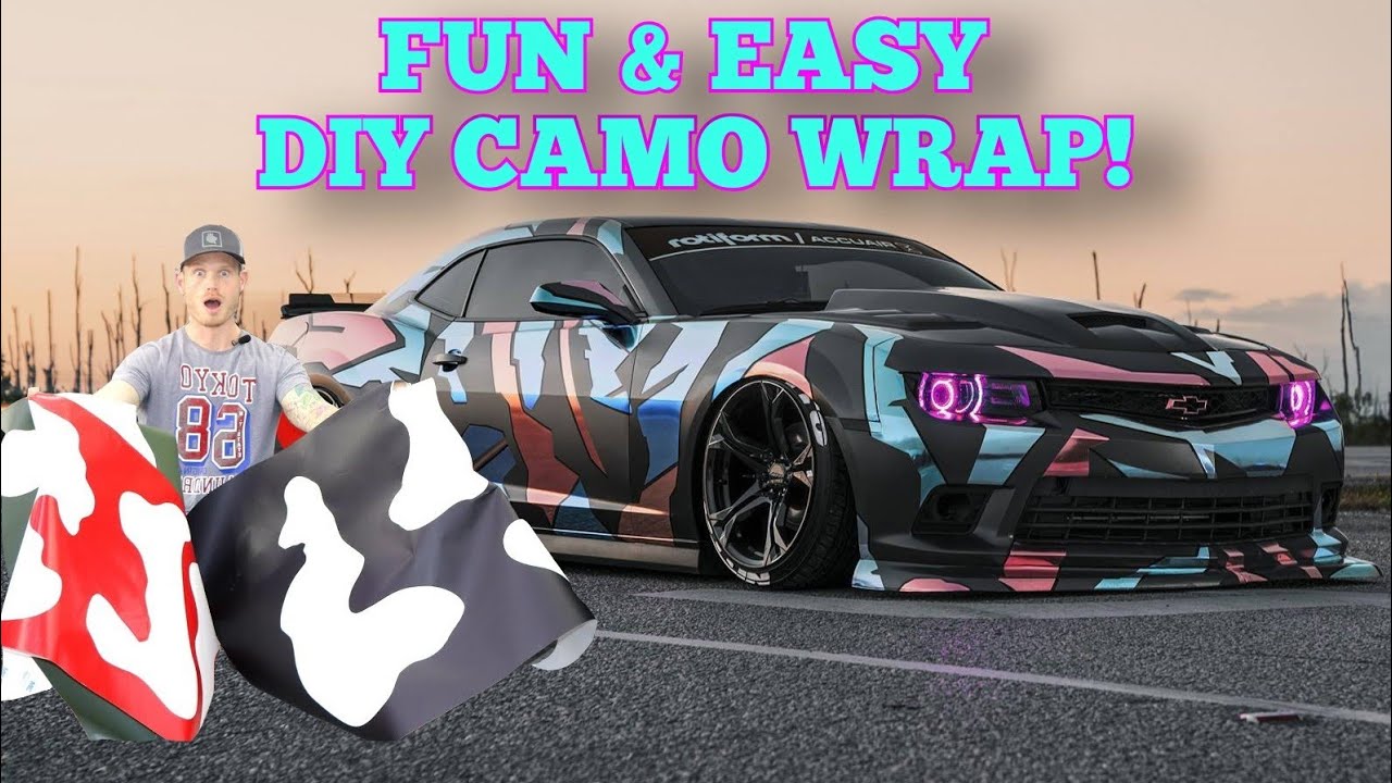 Easy & Fun DIY Camo Wrap