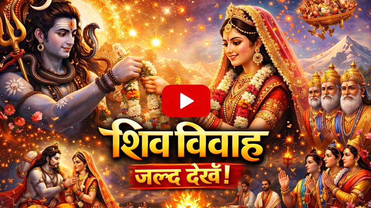 👉 शिव विवाह कथा 🔱 | भगवान शिव और माता पार्वती का दिव्य विवाह|Shiv Vivah Katha|Shiv Parvati Vivah2026