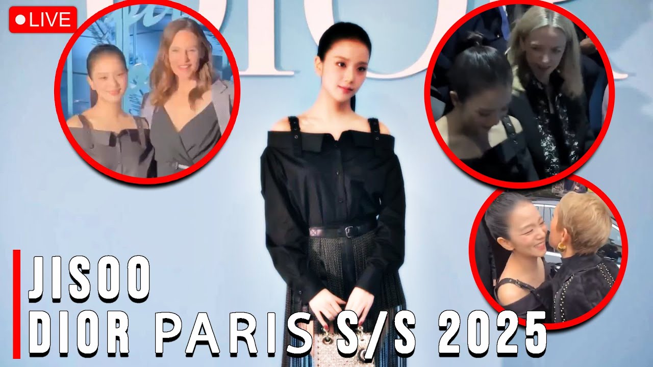 Jisoo Shines as the Main Event at Dior SS 2025, cute interaction with Jennifer Garner and more