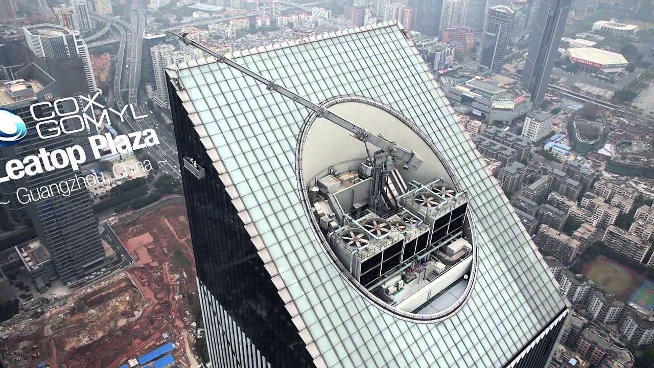 CoxGomyl Facade Access Solutions - Leatop Plaza, Guangzhou, China
