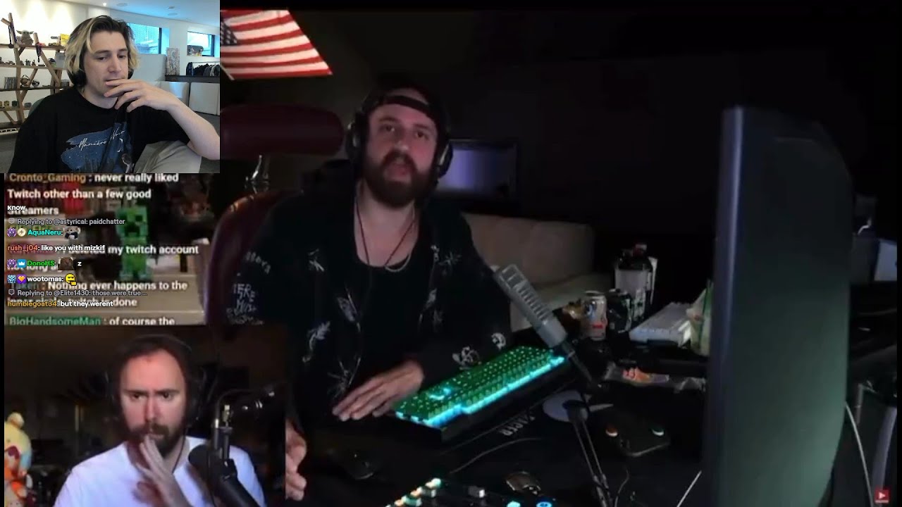 xQc Reacts to Asmongold Speaking about Tectone's Ban & How Damaging False Allegations is
