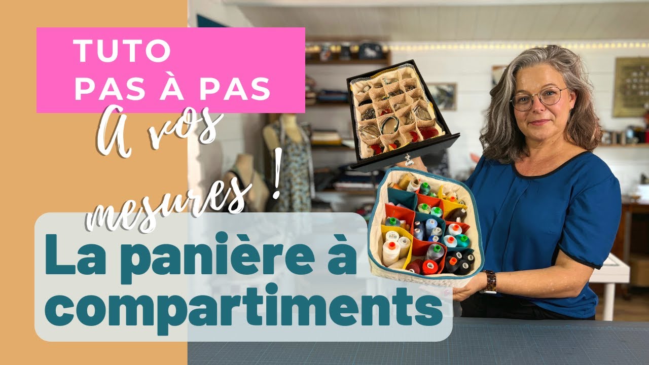 La panière à compartiments (organisateur de tiroir)