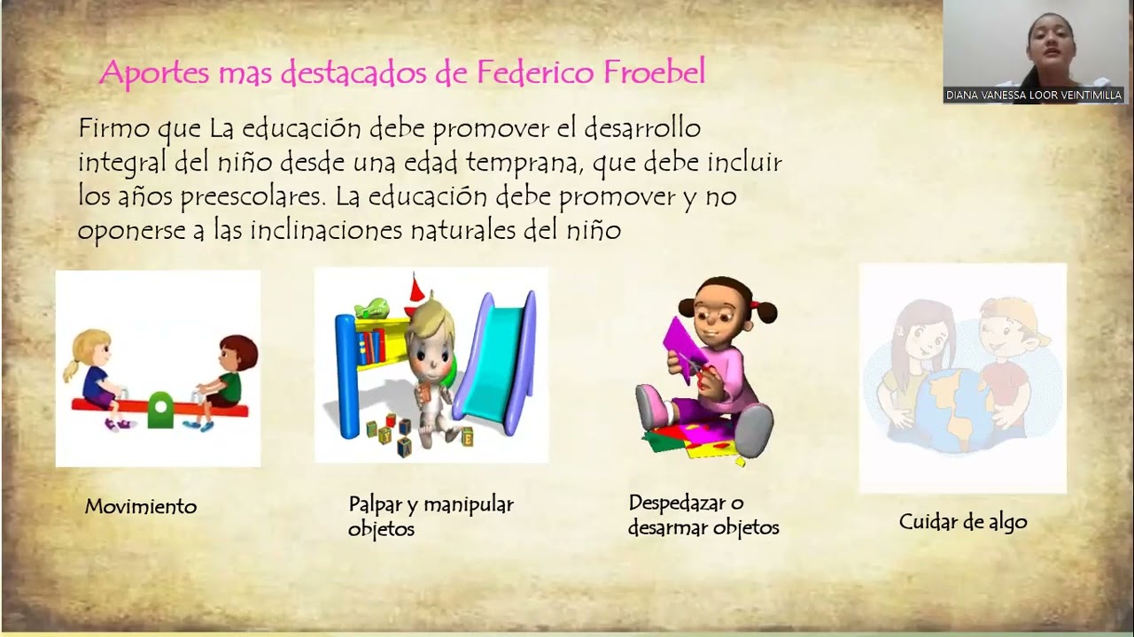 APORTES PEDAGÓGICOS DE FEDERICO FROEBEL