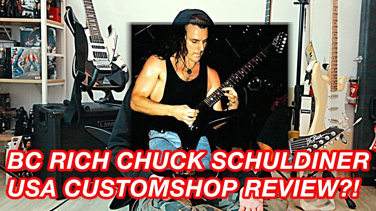 BC RICH Chuck Schuldiner Stealth USA Customshop guitar Review?!