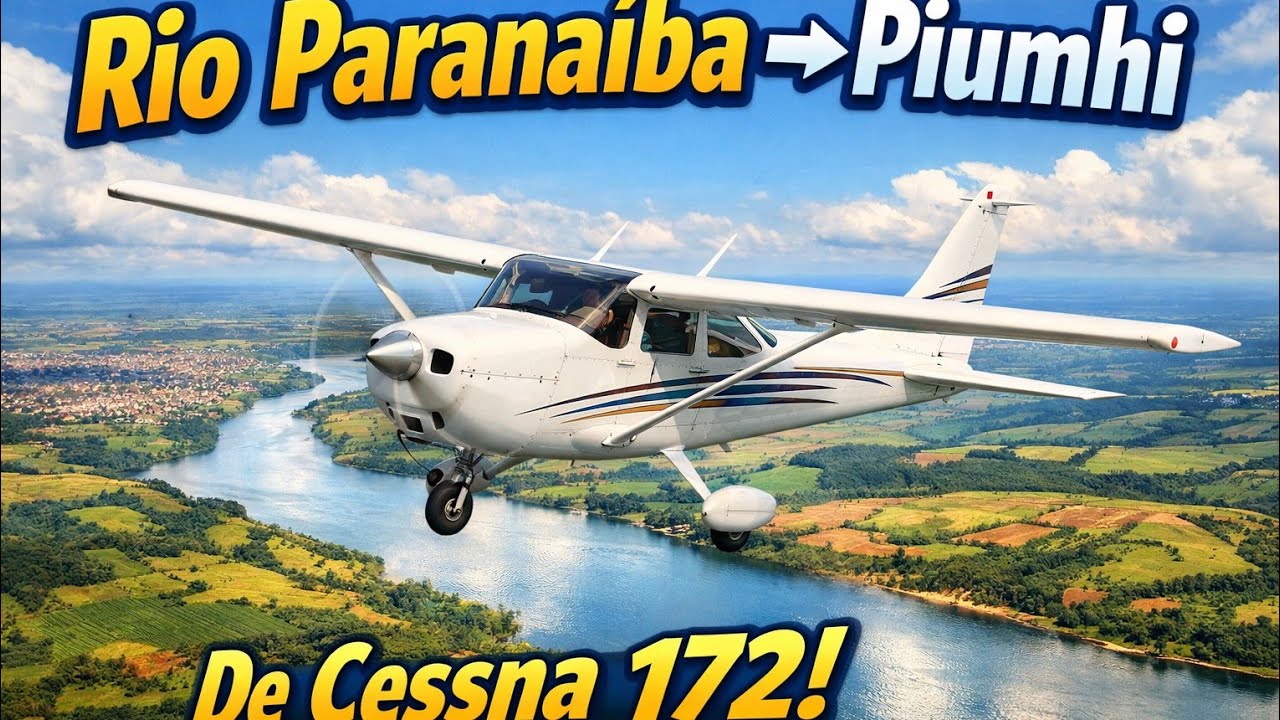 🔴AEROFLY FS 4 - RIO PARANAIBA / PIUMHI