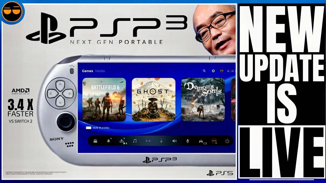 PLAYSTATION 5 - NEW PS5 PSN UPDATE LIVE NOW ! / NEW IMPRESSIVE PSP 3 VS SWITCH 2 POWER !? / NEW GOD&hellip;