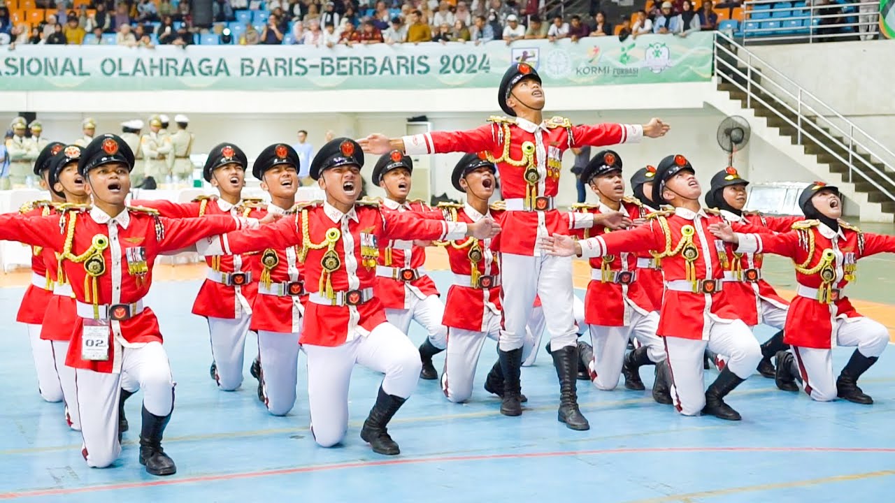 ГУСИ! SMK SINGAPARNA LKBB PASKIBRA КОМИТЕТ НА НАЦИОНАЛЬНОМ ЧЕМПИОНАТЕ FORBASI 2024 ГОДА