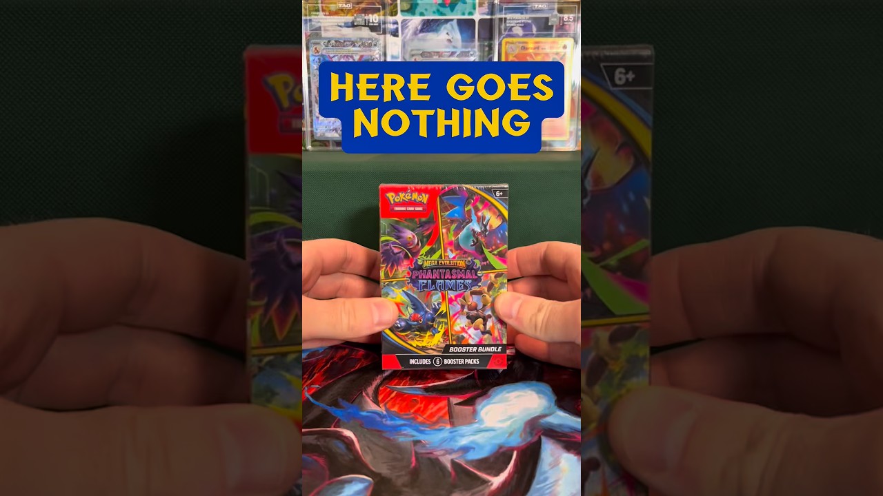 Here we go again - Phantasmal Flanes master set episode 1! #pokemon #pokemontcg #phantasmalflames