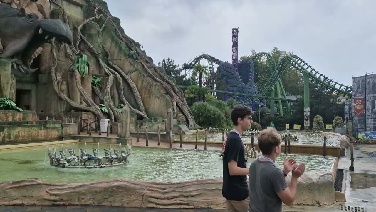 Gardaland - Jumanji Plaza - Static Shot 