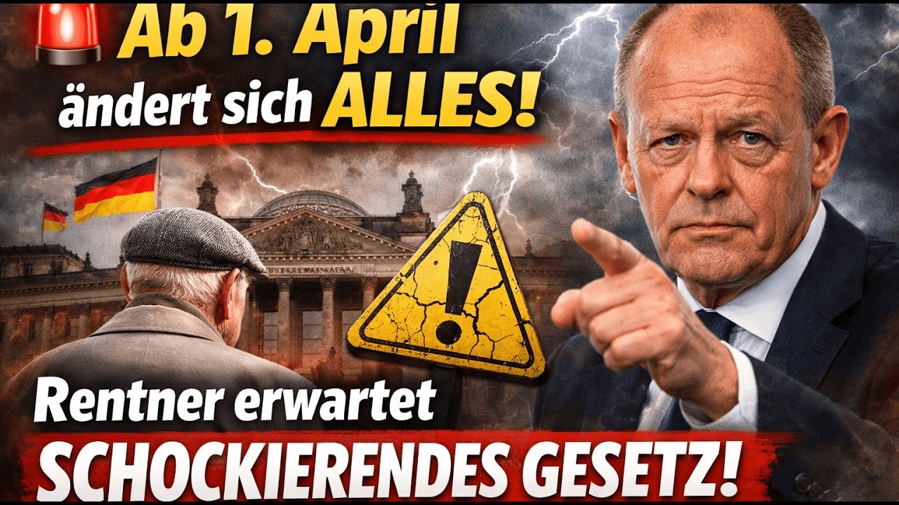 🚨 Ab 1. April: Dieses neue Gesetz trifft Rentner hart &ndash; Was sich jetzt drastisch &auml;ndert!