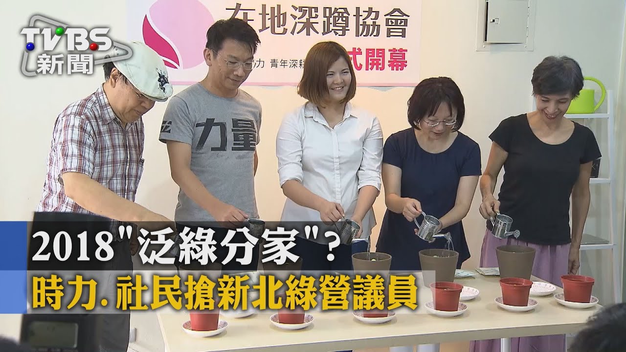 【TVBS】2018「泛綠分家」？　時力、社民搶新北綠營議員
