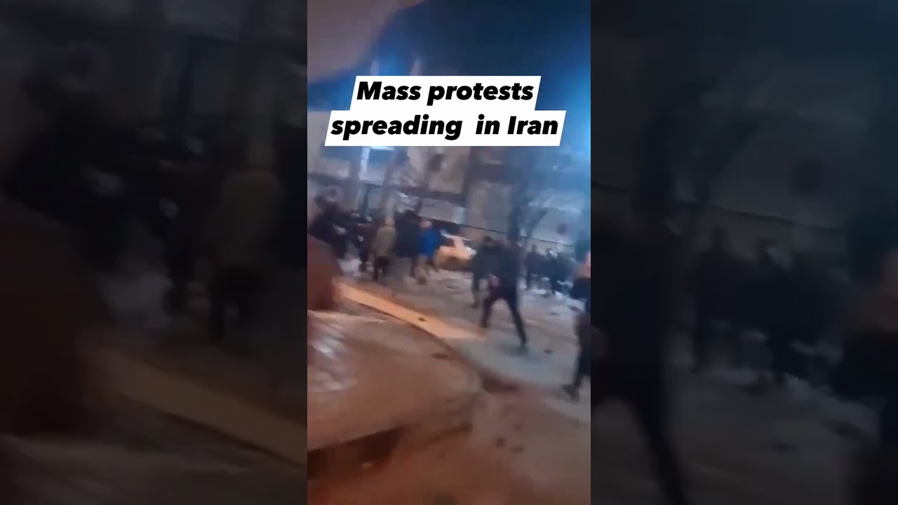 😮Massive Protest Spreading in Iran